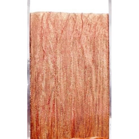 PLISSE' RONDELLE 38MM 15MT GOLD PINK